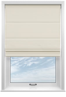 Stamford, Glacier - Twist&Fit Roman Blind